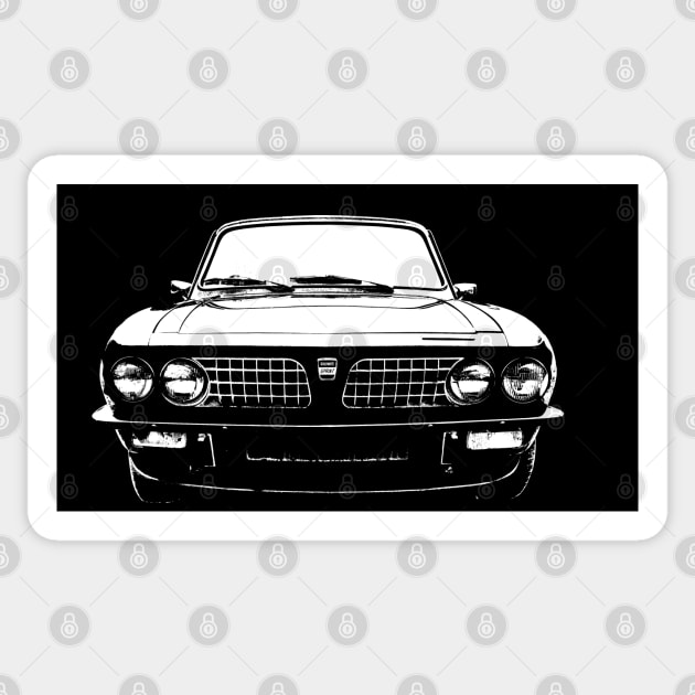 Triumph Dolomite Sprint 1970s British classic car monoblock Sticker by soitwouldseem